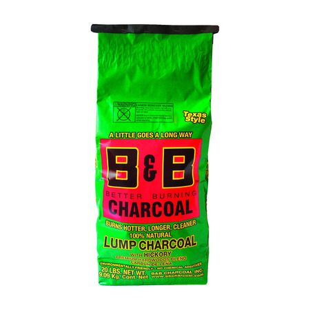 B&B Charcoal Lump Charcl Hickry 20Lb 00081
